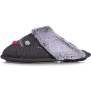Chaussons Isotoner Chaussons Mules chat fantaisie