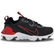 Baskets basses Nike React Vision Black University Red