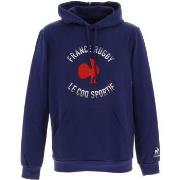 Sweat-shirt Le Coq Sportif Ffr fanwear hoody n1 m bleu fr intense