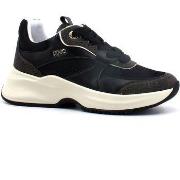 Chaussures Liu Jo Lily 17 Sneaker Donna Black Brown Gold BA3081EX170