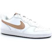 Chaussures Nike Court Borough Low 2 GS Sneaker White Red Bronze BQ5448...