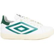 Chaussures Umbro Sneaker Bianco Verde RFP38050S