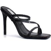 Chaussures Steve Madden Annual Ciabatta Tacco Donna Black ANNU01S1