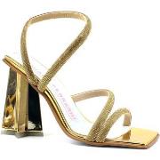Chaussures Chiara Ferragni Sandalo Strass Donna Gold CF3136-005