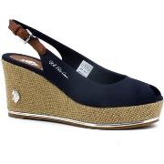 Chaussures U.S Polo Assn. U.S. POLO ASSN. Sandalo Zeppa Donna Blu ALYS...