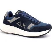 Chaussures Sun68 Daddy Sneaker Uomo Navy Blue Z42127