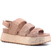 Chaussures Liu Jo Frida 23 Sandalo Flat Form Donna Nude Beige SA3023EX...