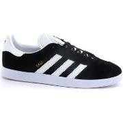 Chaussures adidas Gazelle Sneaker Suede Black White Gold BB5476