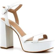 Chaussures Guess Sandalo Tacco Alto Donna White FL6ZLEELE03