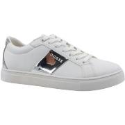 Chaussures Guess Sneaker Donna White Silver FL7TODELE12