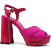 Chaussures Love Moschino Sandalo Tacco Grosso Donna Fuxia JA1605CG1GIM...