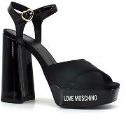 Chaussures Love Moschino Sandalo Tacco Grosso Donna Nero JA1605CG1GIM1...