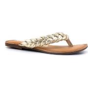 Chaussures Gioseppo Bicas Ciabatta Infradito Donna Gold 69161