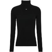 Sweat-shirt Tommy Jeans Pull femme Ref 61187 BDS Noir