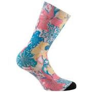 Chaussettes Kindy Mi-chaussettes en viscose motif floral