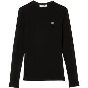 Sweat-shirt Lacoste Pull femme Ref 61128 031 Noir