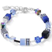 Bracelets Coeur De Lion Bracelet Géocube bleu cobalt