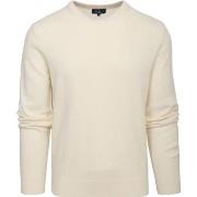 Sweat-shirt Hackett Pull Laine Ecru