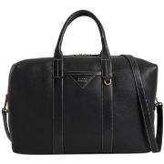 Sac de voyage Tommy Hilfiger Sac duffle en cuir Ref 61513 Noir 4