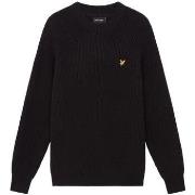 Pull Lyle &amp; Scott KN1701V SHAKER STITCH-Z86.