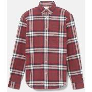 Chemise Timberland TB0A6GKH HEAVY FLANNEL PLAID-J60 PORTR