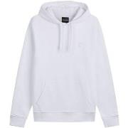 Sweat-shirt Lyle &amp; Scott ML416TON TONAL PULLOVER HOODIE-626 WHITE