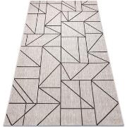 Tapis Rugsx TAPIS EN CORDE SIZAL FLOORLUX 20605 argentin 120x170 cm