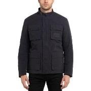 Blouson Replay Veste motard en nylon cir noir Pirate