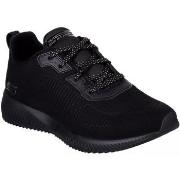 Baskets Skechers Chaussures 32505 Bobs Squad - Team Bobs Femme Noir