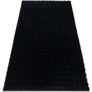 Tapis Rugsx Tapis BUBBLE noir 25 IMITATION DE FOURRURE 160x220 cm