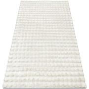 Tapis Rugsx Tapis BUBBLE blancs 11 IMITATION DE FOURRURE 200x290 cm