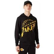 Sweat-shirt New-Era LOGO BLACK ZIP UP LA LAKERS