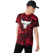 T-shirt New-Era CHICAGO BULLS OIL SLICK PRINT