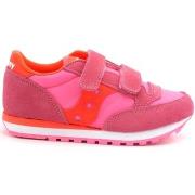Chaussures Saucony Jazz Double HL Kids Sneakers Bambina Pink Red SK163...