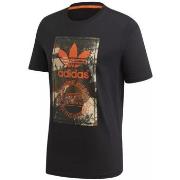 T-shirt adidas CAMO TONGUE