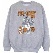 Sweat-shirt enfant Dessins Animés Spinning Basketball