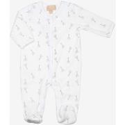 Pyjamas / Chemises de nuit Trois Kilos Sept Dors bien Y Blanc- Velours