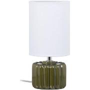 Lampes à poser Ixia Lampe verte en céramique 28 cm