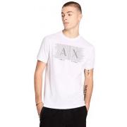 Debardeur EAX Tee shirt homme Blanc 6RZTHBZJH4Z