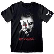 T-shirt Batman: The Dark Knight Why So Serious