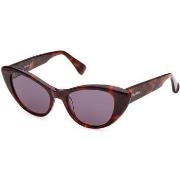 Lunettes de soleil Max Mara MM0039 LOGO10 Lunettes de soleil, Havana/F...