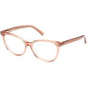 Lunettes de soleil Swarovski SK5428 Cadres Optiques, Rose, 54 mm