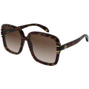 Lunettes de soleil Gucci GG1066S Lunettes de soleil, Havana/Marron, 59...