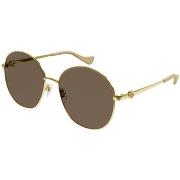 Lunettes de soleil Gucci GG1090SA Lunettes de soleil, Or/Marron, 59 mm