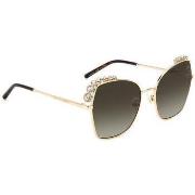 Lunettes de soleil Carolina Herrera HER 0145/S Lunettes de soleil, Or ...