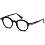 Lunettes de soleil Tom Ford FT5664-B Cadres Optiques, Noir, 45 mm