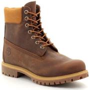 Boots Timberland Boot imperméable à lacets pour homme en marron 6-inch