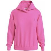 Sweat-shirt Calvin Klein Jeans Sweat a capuche Ref 61739 Pink Amour