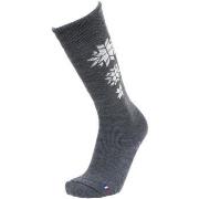 Chaussettes Perrin Mi bas etoile gris