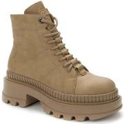 Bottines Betsy beige casual closed warm boots